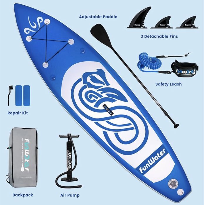 Подъл борд / Paddle board / Sup/ Съп/ Сърф (надуваем)