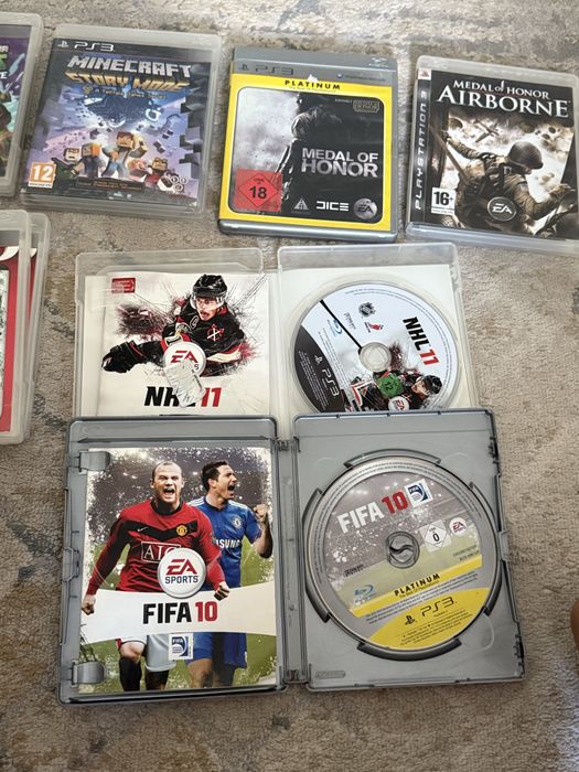 Диски на PS3 лицензионные. По 2500