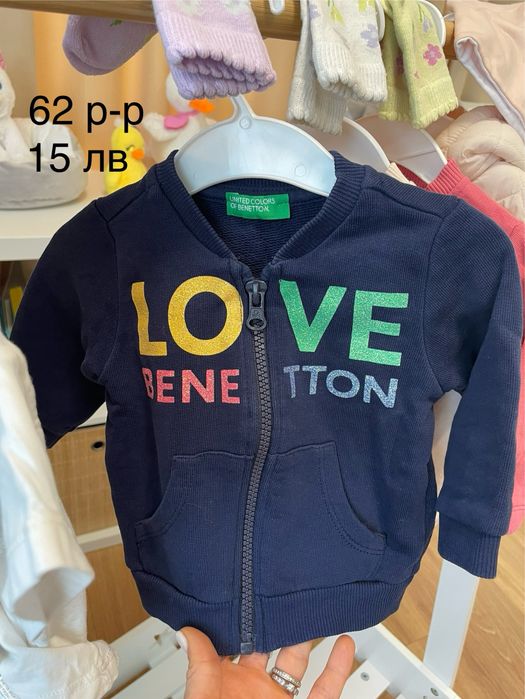 Дрешки benetton размер 62 , 68  и 74