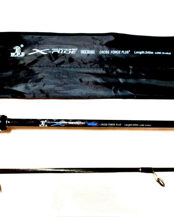 Удочка спиннинг "WPE X-RIDE" Длина-240, Тест-15-40