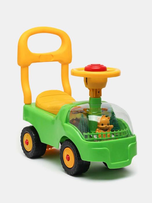 Детская машина толокар "мишка"