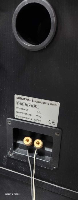 Sistem Siemens Selected Edition complet  boxe originale telecomandă