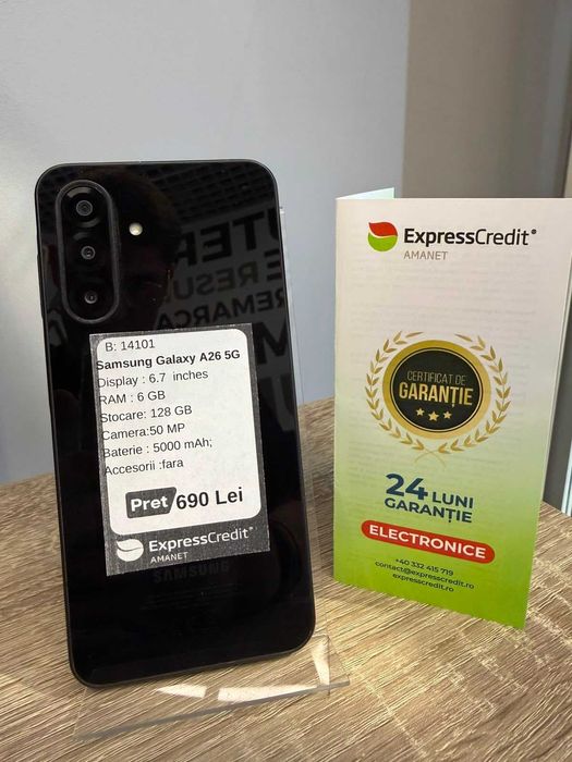 (AG42) Samsung Galaxy A26 b14101 - Garantie 2 ani!