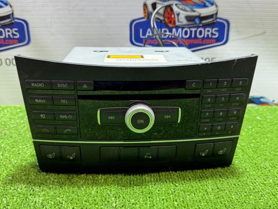PANOU / SISTEM RADIO CD / AUDIO / NAVI / COMUNICATII MERCEDES BENZ W212 CLASA E E350 CDI BLUEEFFICIENCY SE 3.0 DIESEL 2010 COD OEM A2129009507 / A2129018702 / A2129025303 / COUPE 2009-2016