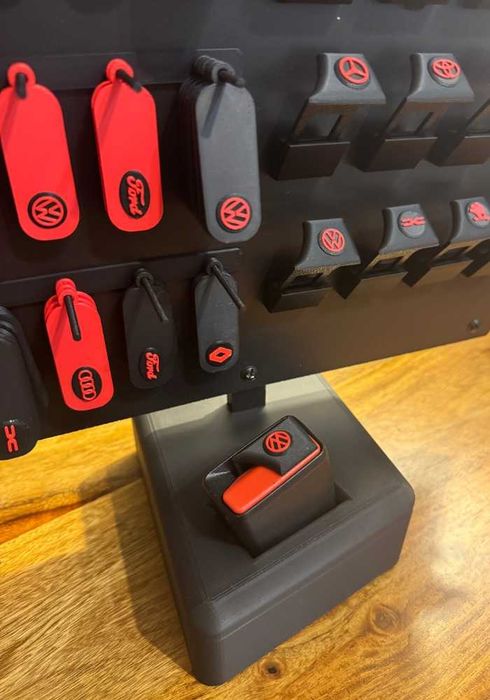 Adaptor (blocare) centura alarma masina, cu logo auto, poze reale