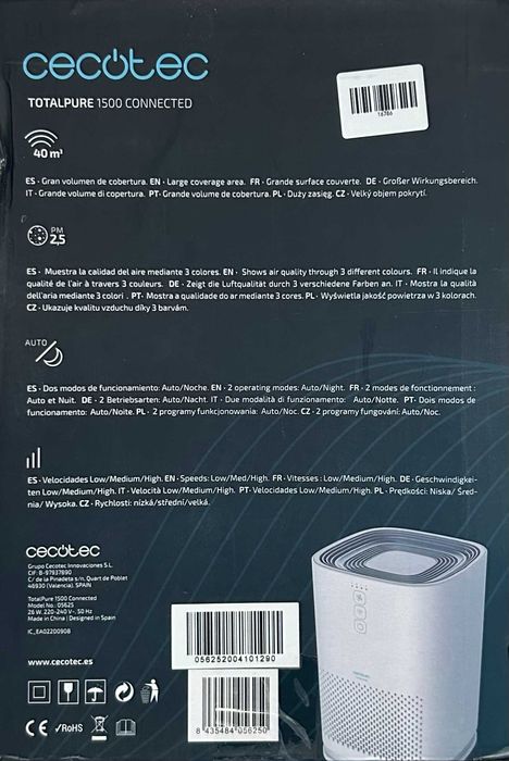 Purificator de aer CECOTEC TotalPure 1500 Connected [#16786#]