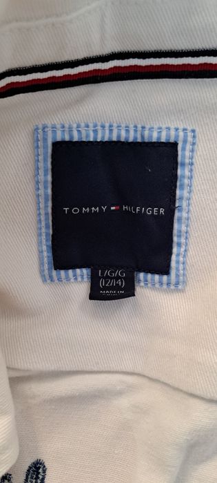 Детский джинсовый пиджак для девочек  TOMMY HILFIGER.