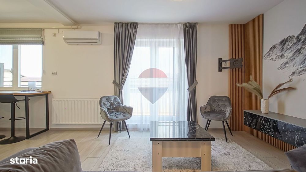 Apartament 2 camere de vânzare | Mobilat, utilat | Zona Tractorul