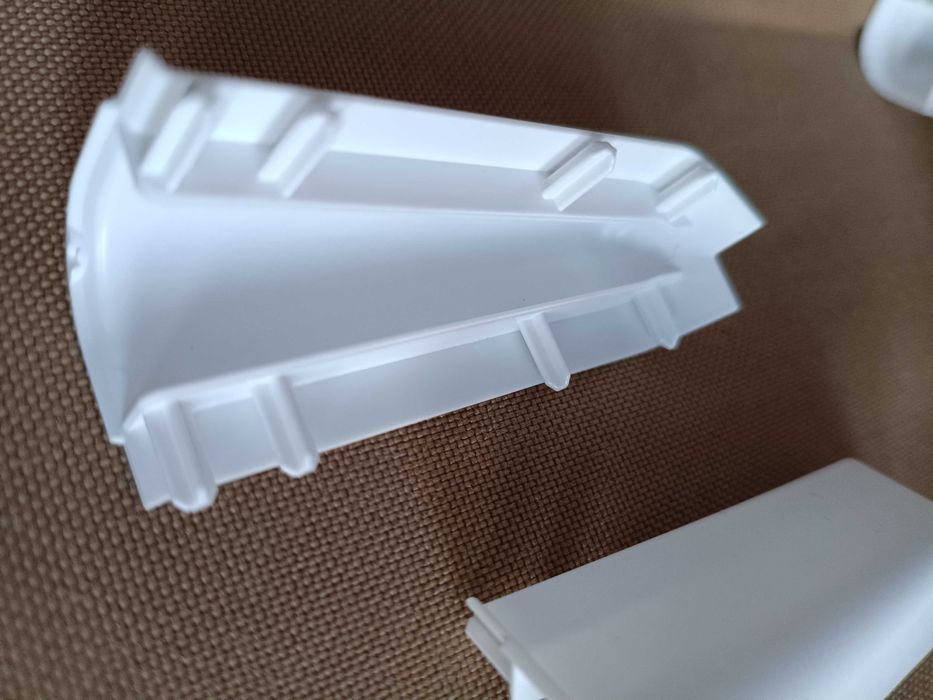 Ъгъл външен за перваз бял Soft line Cezar 10бр.