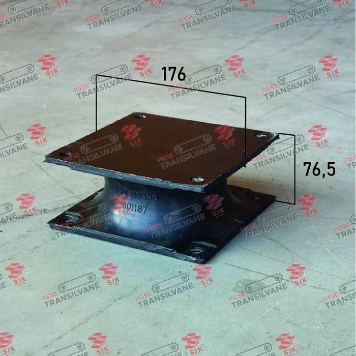 Tampon amortizor cauciuc pentru cilindru compactor AMMAN ASC 150