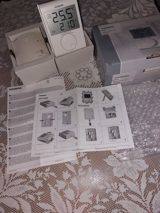 Termostat Siemens RDH100RF wireless