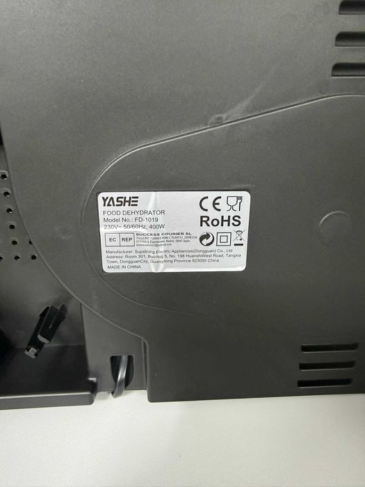 Deshidrator fructe si legume Yashe 400 W GARANTIE 12 luni
