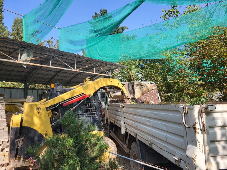 Вывоз стройтельного мусора,Спил деревьев