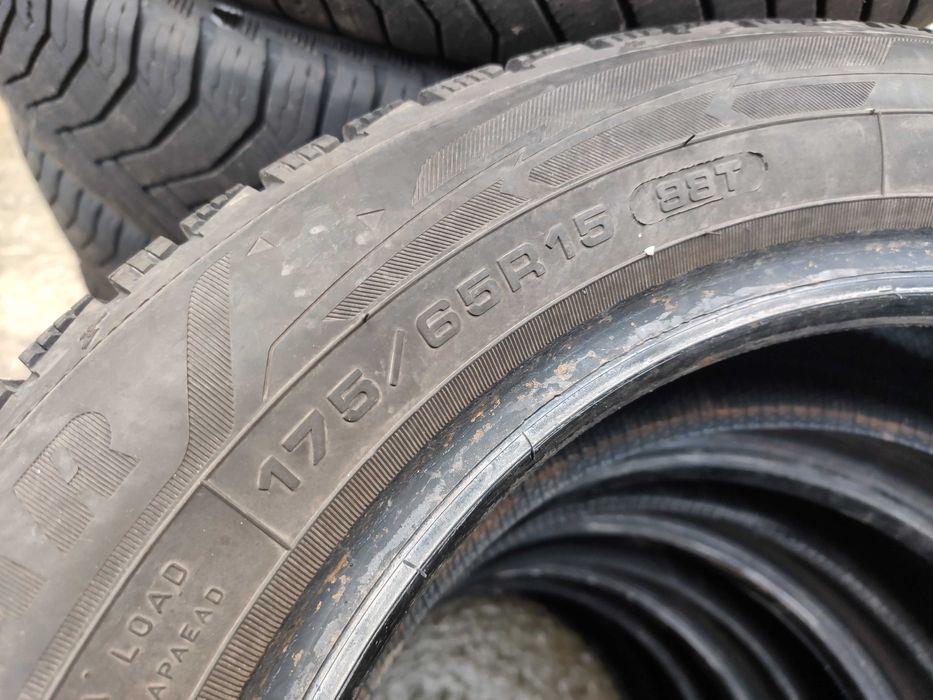 4бр Зимни гуми 175 65 15 - Goodyear - DOT 2023