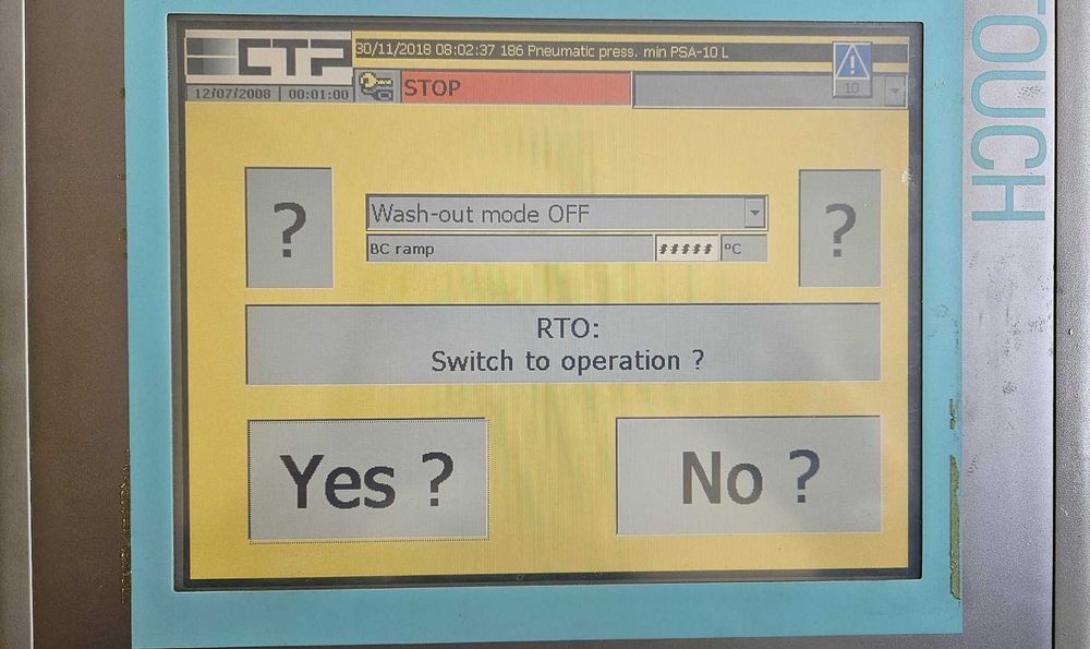 Siemens SIMATIC MP277 Touch Panel HMI