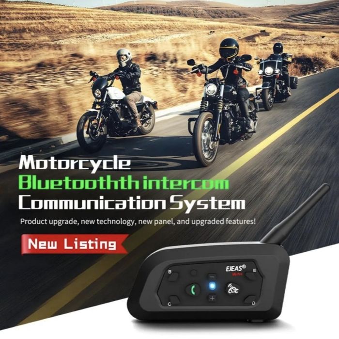 Intercom EJEAS V6 PRO/PRO+ 6 rideri, convorbiri, muzica, produs NOU!!