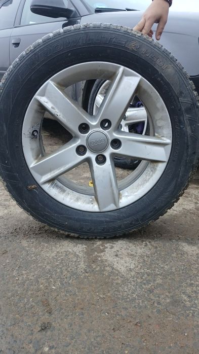 Genți de aliaj de audi originale sunt echipate de iarnă 205 55 r16