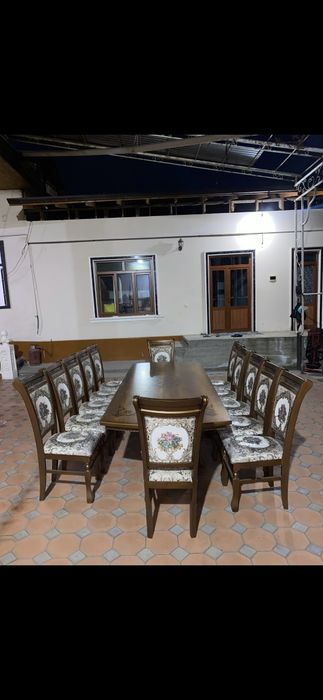 Stol stul 12 kishilik