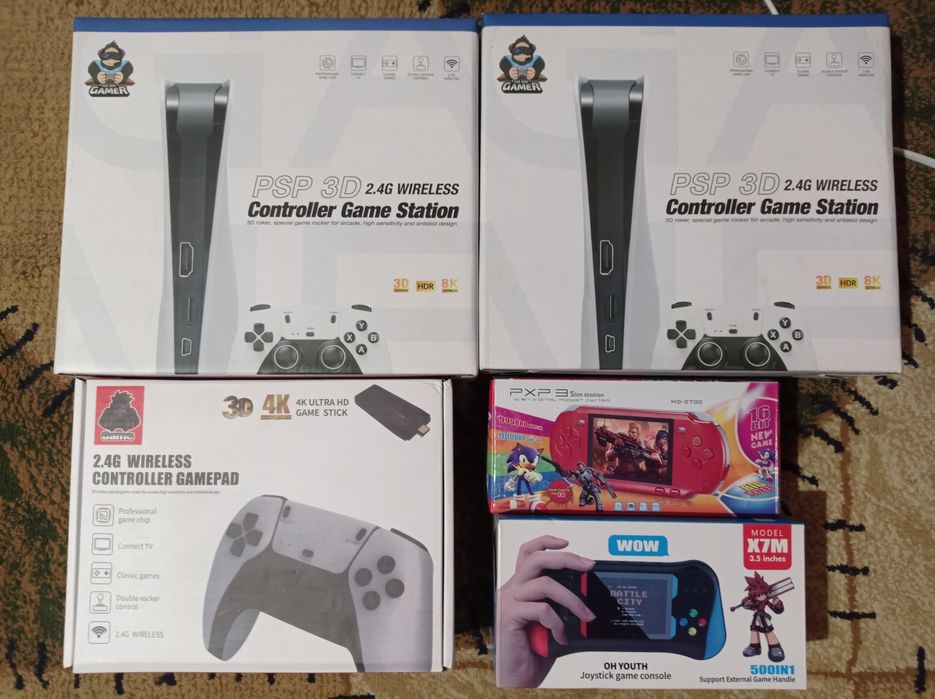 Игровой приставки состояние новая