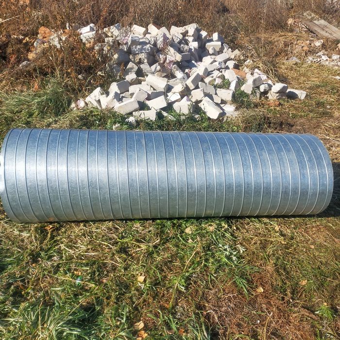 Продам тТрубы вентиляциионые ребристые