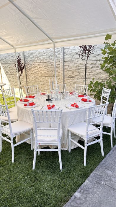 Corturi, mese, scaune de inchiriat pentru evenimente