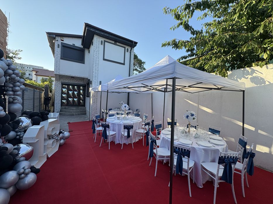 Închirieri corturi evenimente & decorațiuni nunți, botezuri, cununii
