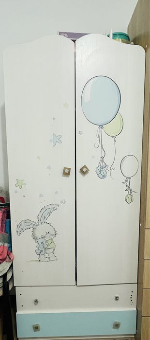 Ақ түсті балаларға арналған шкаф