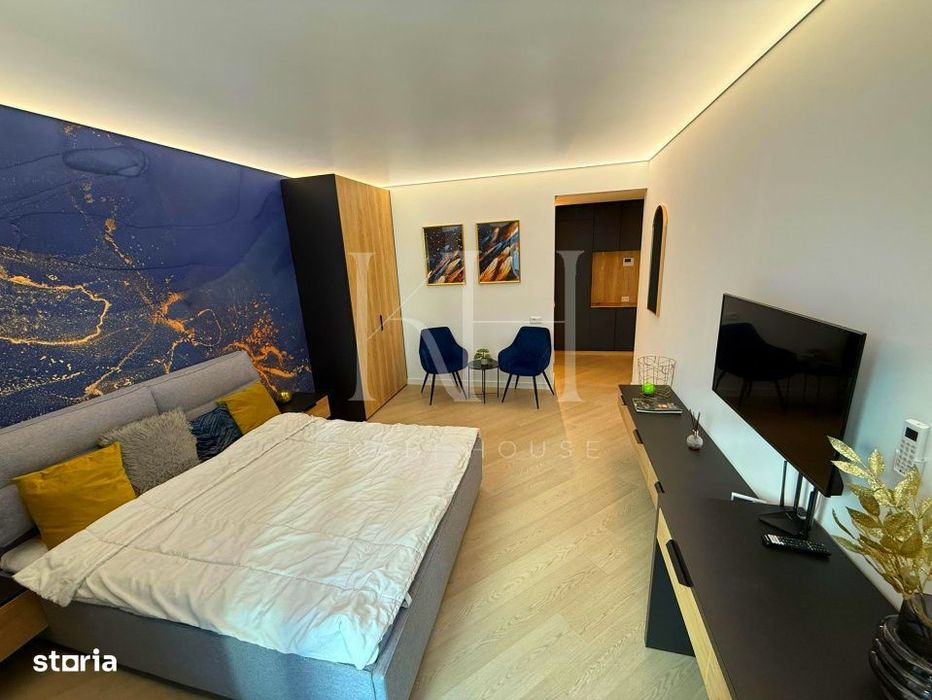 Studio Premium de Inchiriat | Cortina North | Vedere gradina interioar