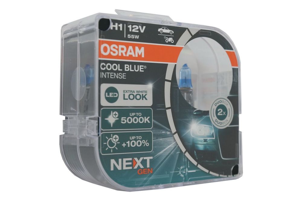 Set 2 Becuri Auto Moto Halogen NEXT GEN Osram Cool Blue Intense 64150C