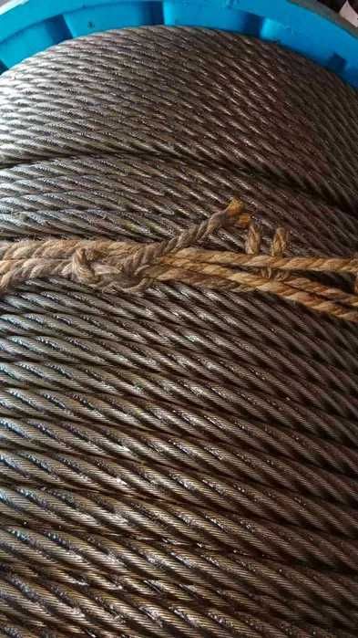 Канат стальной, трос все размеры от 3,8 до 45,5 Arzon Optom