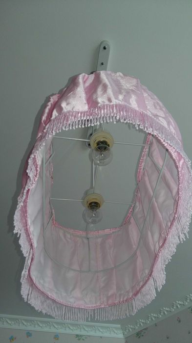 Люстра в детскую для девочки