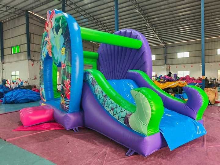 Детски надуваеми батути с пързалки за игра