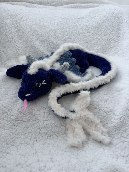 Dragoni croșetați, handmade la comandă, jucării pentru copii