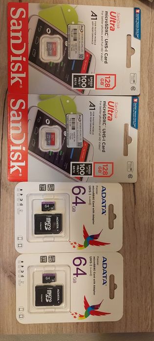 Carduri MicroSd 64 /128 Gb