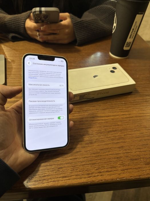 Айфон 13(128gb) 82%