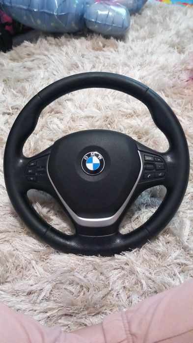 Vând volan+airbag BMW