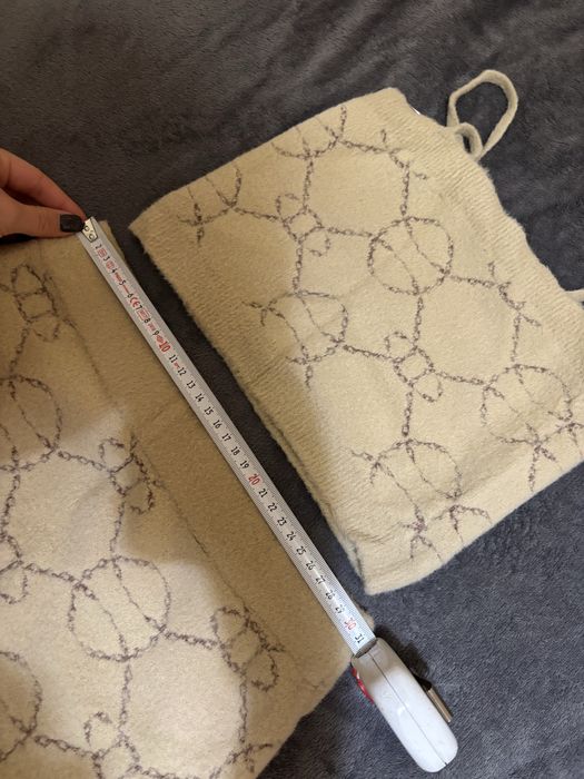 Knit бежов сет mango комплект пола и топ