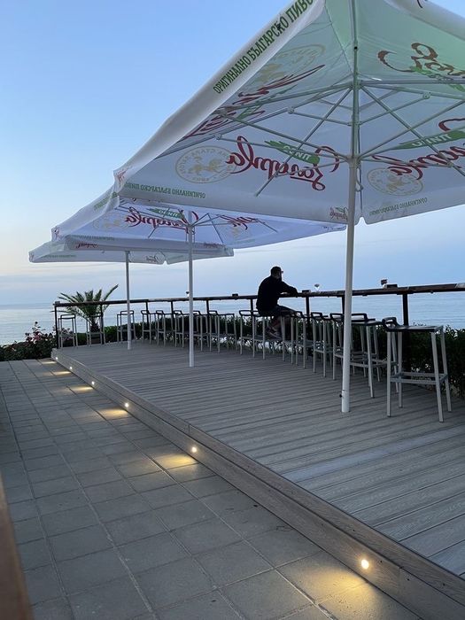 Бар плот за тераса от масив