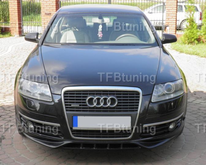 Prelungire bara fata fusta spoiler lip Audi A6 C6 04-08 SLINE S-LINE