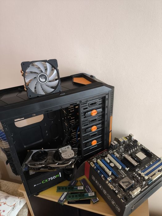 PC Desktop 32GB RAM, Carcasă Premium XPredator 1, SSD 500GB, Sursă 750W | Complet sau Piese!