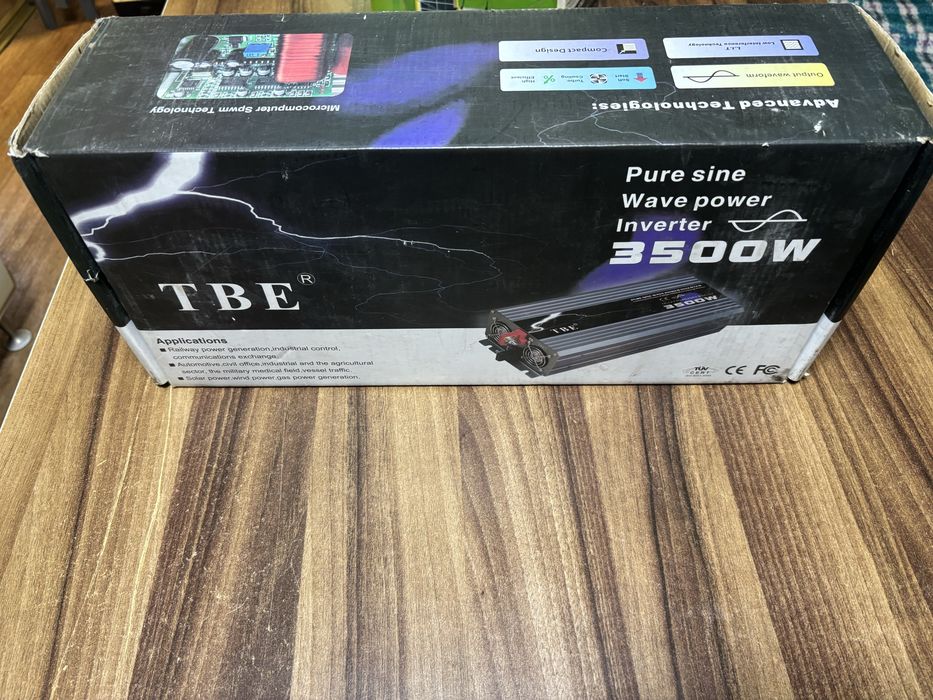 Инвертор Преобразователь TBE 3500W (чистый синус)