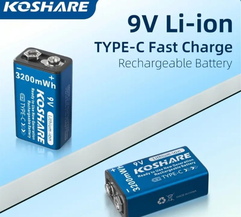 9 V акумулаторна батерия