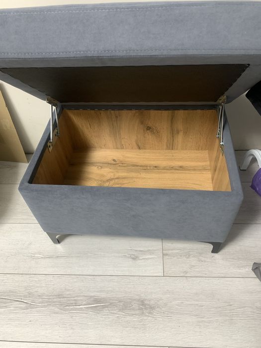 Новый пуф с ящиком