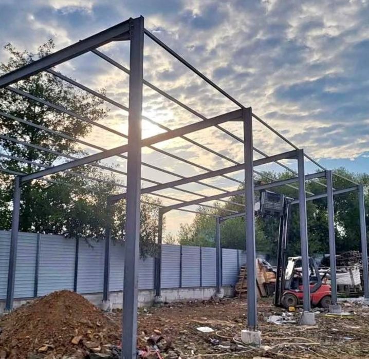 Vând hală metalică