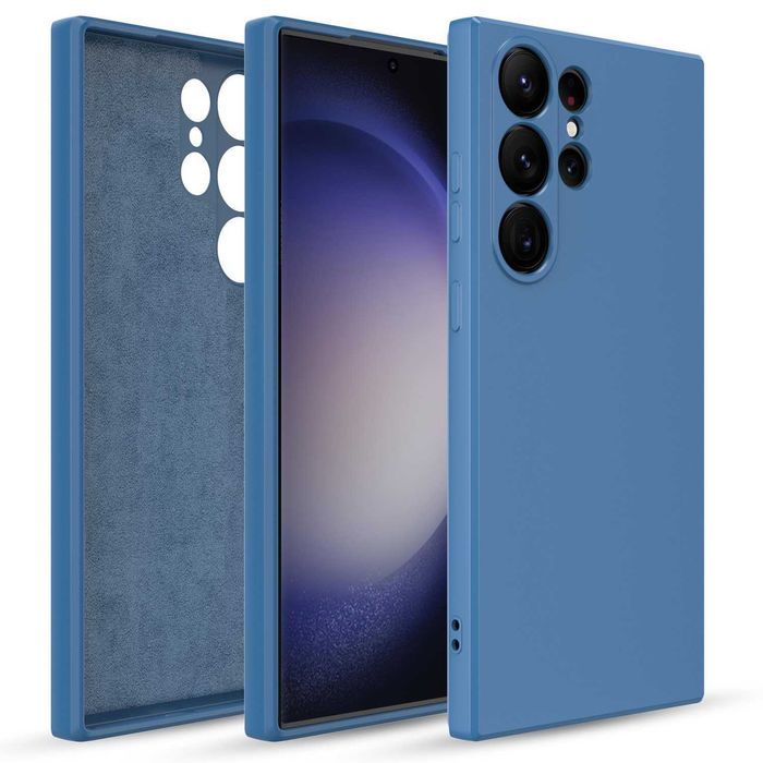 Матов Силиконов Кейс за Samsung Galaxy S25 / S24 Ultra / S23+ / S22