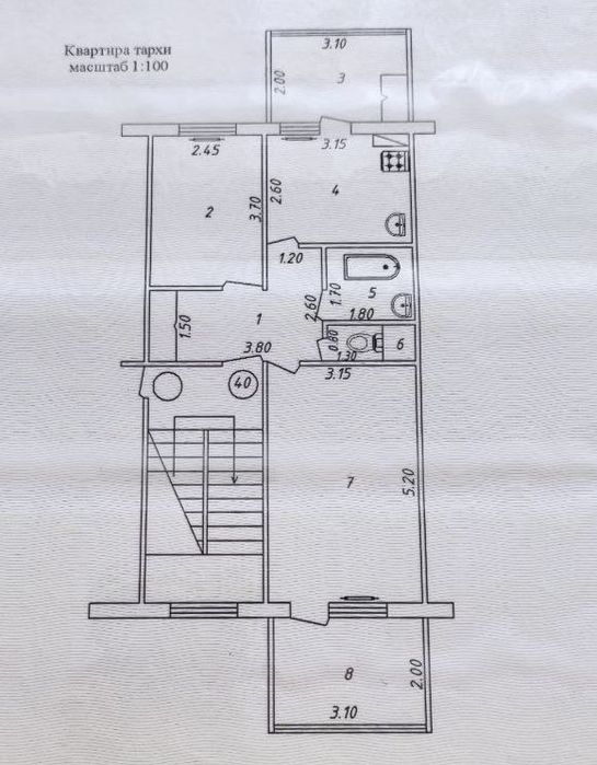 Тузель 3, 2/4/5, 58 м2, ипотека можно