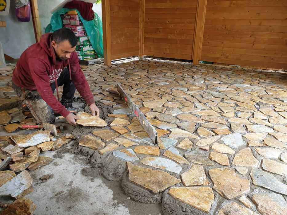 piatra naturala de munte si montaj profesional