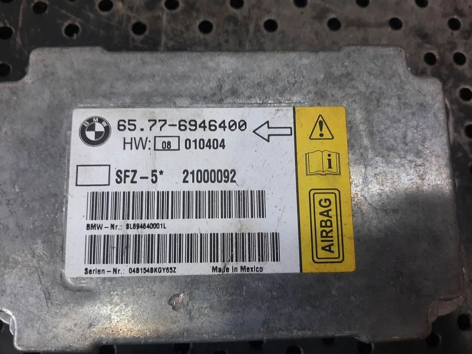 modul calculator airbag bmw seria 5 e60 e61  6577-