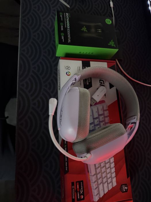 Клавиатура, мышь, наушники