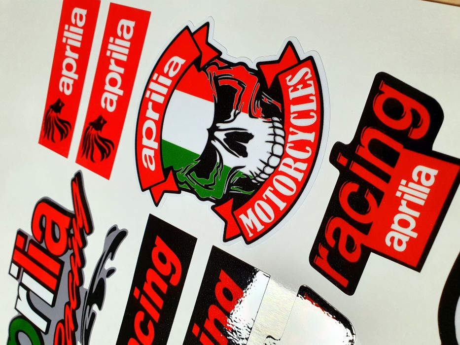 REDUCERE Stickere Aprilia A3 sticker moto scuter yamaha